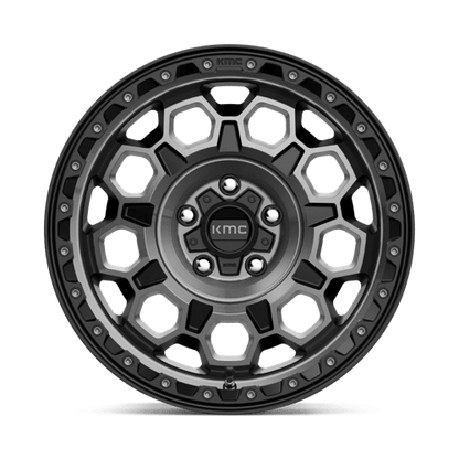 KMC | KM545 TREK | 17.0x8.00 | 5X114.3 | 35 | SATIN BLACK W/ GRAY TINT