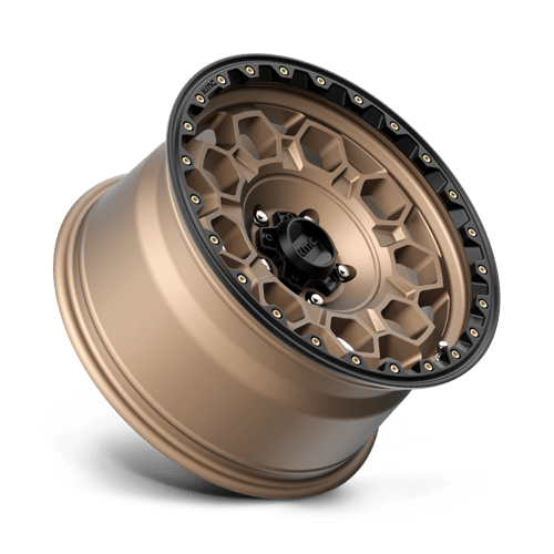 KMC | KM545 TREK | 17.0x9.00 | 5X127 | 0 | MATTE BRONZE W/ BLACK LIP