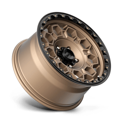 KMC | KM545 TREK | 17.0x9.00 | 5X127 | 0 | MATTE BRONZE W/ BLACK LIP