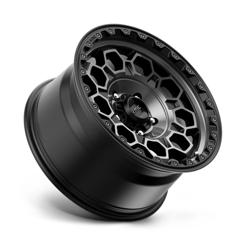 KMC | KM545 TREK | 17.0x9.00 | 5X127 | 0 | SATIN BLACK W/ GRAY TINT