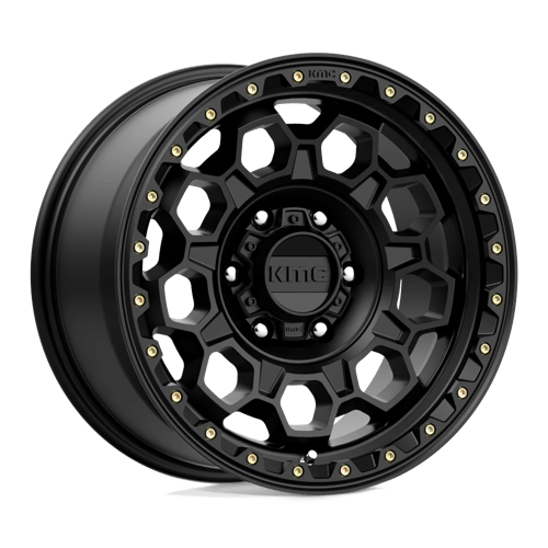 KMC | KM545 TREK | 17.0x9.00 | 6X139.7 | 0 | SATIN BLACK