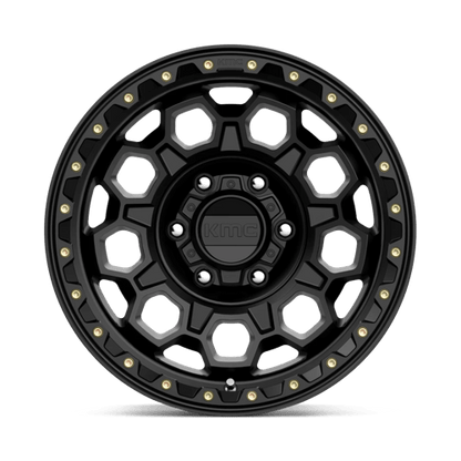 KMC | KM545 TREK | 17.0x9.00 | 6X139.7 | 0 | SATIN BLACK