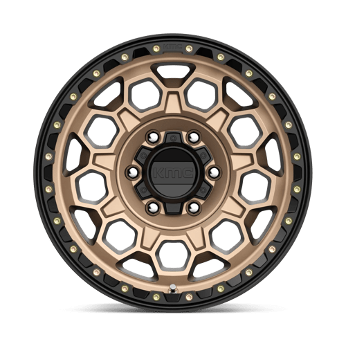 KMC | KM545 TREK | 17.0x9.00 | 6X139.7 | 0 | MATTE BRONZE W/ BLACK LIP