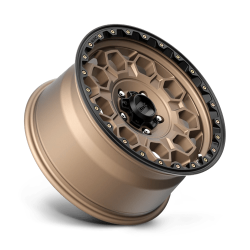 KMC | KM545 TREK | 17.0x9.00 | 5X127 | 18 | MATTE BRONZE W/ BLACK LIP