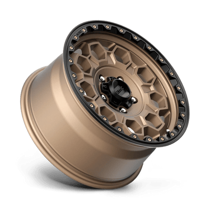 KMC | KM545 TREK | 17.0x9.00 | 5X127 | 18 | MATTE BRONZE W/ BLACK LIP