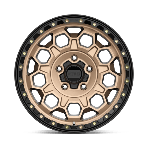 KMC | KM545 TREK | 17.0x9.00 | 5X127 | 18 | MATTE BRONZE W/ BLACK LIP
