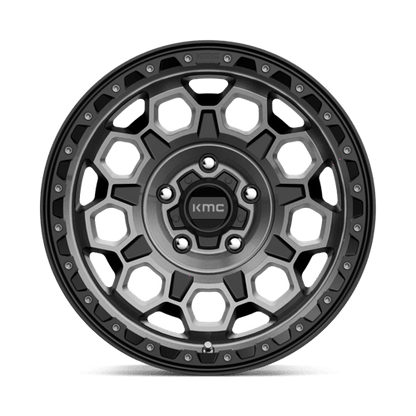 KMC | KM545 TREK | 17.0x9.00 | 5X127 | 18 | SATIN BLACK W/ GRAY TINT