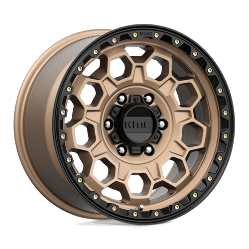 KMC | KM545 TREK | 17.0x9.00 | 6X139.7 | 18 | MATTE BRONZE W/ BLACK LIP