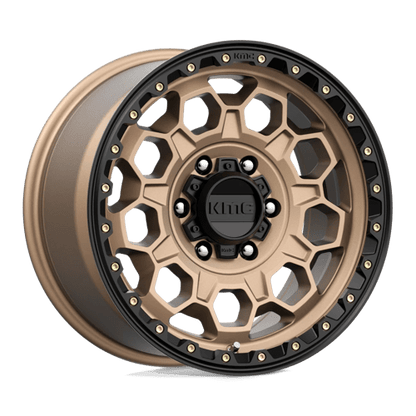 KMC | KM545 TREK | 17.0x9.00 | 6X139.7 | 18 | MATTE BRONZE W/ BLACK LIP