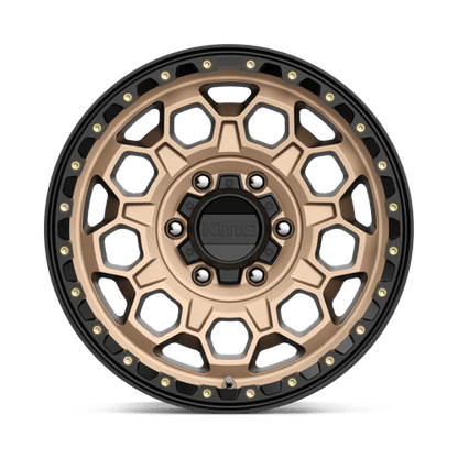 KMC | KM545 TREK | 17.0x9.00 | 6X139.7 | 18 | MATTE BRONZE W/ BLACK LIP
