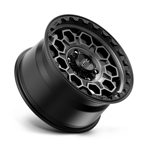 KMC | KM545 TREK | 17.0x9.00 | 6X139.7 | 18 | SATIN BLACK W/ GRAY TINT