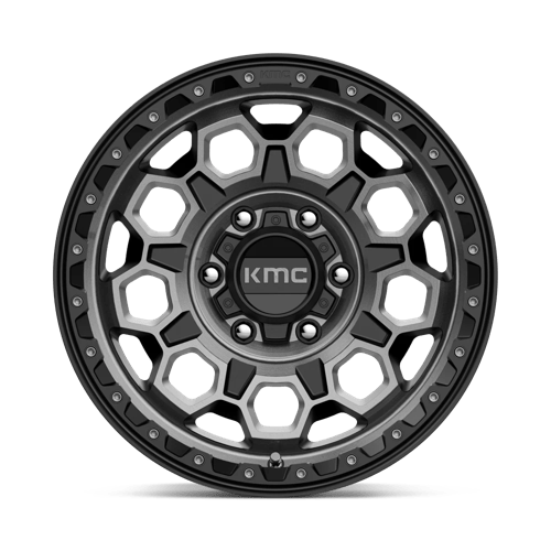 KMC | KM545 TREK | 17.0x9.00 | 6X114.3 | 18 | SATIN BLACK W/ GRAY TINT