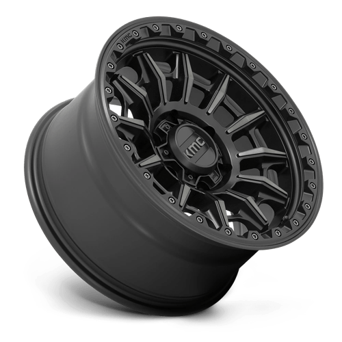 KMC | KM547 CARNAGE | 16.0x8.00 | 6X139.7 | 0 | SATIN BLACK W/ GRAY TINT