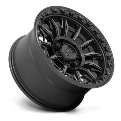 KMC | KM547 CARNAGE | 17.0x9.00 | 5X127 | -12 | SATIN BLACK W/ GRAY TINT