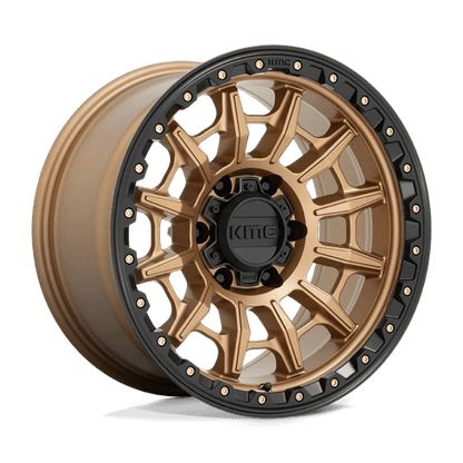 KMC | KM547 CARNAGE | 17.0x9.00 | 5X127 | 0 | MATTE BRONZE W/ BLACK LIP