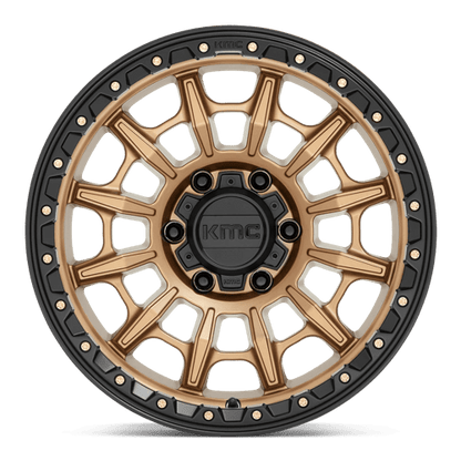 KMC | KM547 CARNAGE | 17.0x9.00 | 5X127 | -12 | MATTE BRONZE W/ BLACK LIP