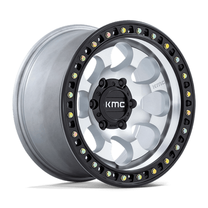 KMC | KM550 RIOT SBL | 17.0x9.00 | 6X135 | -12 | MACHINED W/ SATIN BLACK LIP