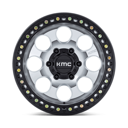 KMC | KM550 RIOT SBL | 17.0x8.50 | 6X135 | 10 | MACHINED W/ SATIN BLACK LIP