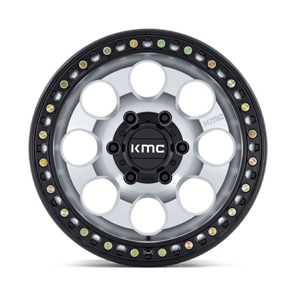 KMC | KM550 RIOT SBL | 17.0x9.00 | 6X139.7 | -12 | MACHINED W/ SATIN BLACK LIP