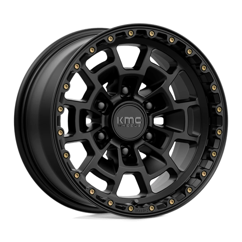 KMC | KM718 SUMMIT | 16.0x8.00 | 6X139.7 | 0 | SATIN BLACK