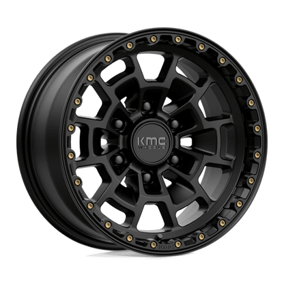 KMC | KM718 SUMMIT | 16.0x8.00 | 6X120 | 0 | SATIN BLACK