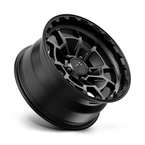 KMC | KM718 SUMMIT | 17.0x8.50 | 5X127 | 0 | SATIN BLACK W/ GRAY TINT