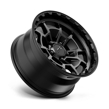 KMC | KM718 SUMMIT | 17.0x8.50 | 5X127 | 0 | SATIN BLACK W/ GRAY TINT