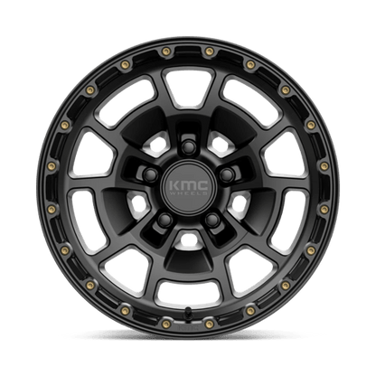 KMC | KM718 SUMMIT | 17.0x8.50 | 5X127 | 0 | SATIN BLACK