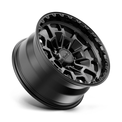 KMC | KM718 SUMMIT | 17.0x8.50 | 6X139.7 | 0 | SATIN BLACK W/ GRAY TINT