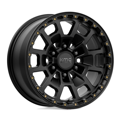 KMC | KM718 SUMMIT | 17.0x8.50 | 6X139.7 | 18 | SATIN BLACK