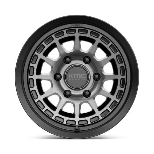 KMC | KM719 CANYON | 16.0x8.00 | 6X139.7 | 0 | SATIN BLACK W/ GRAY TINT