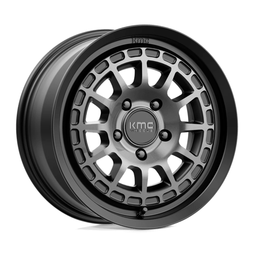 KMC | KM719 CANYON | 17.0x8.00 | 5X114.3 | 35 | SATIN BLACK W/ GRAY TINT