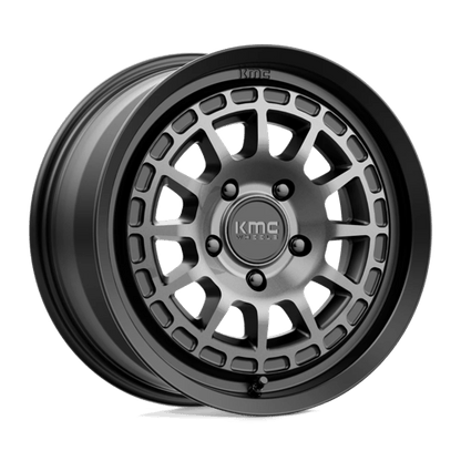 KMC | KM719 CANYON | 17.0x8.00 | 5X114.3 | 35 | SATIN BLACK W/ GRAY TINT
