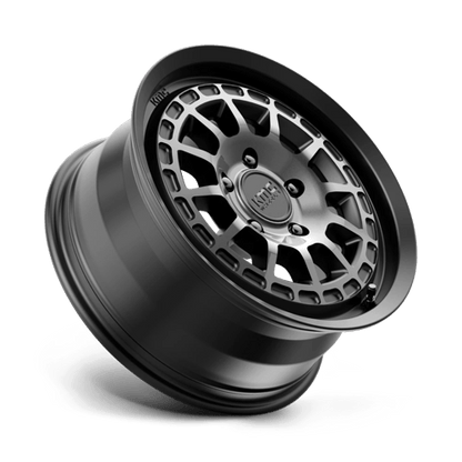 KMC | KM719 CANYON | 17.0x8.00 | 5X114.3 | 35 | SATIN BLACK W/ GRAY TINT