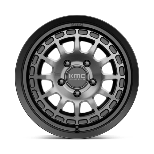 KMC | KM719 CANYON | 17.0x8.00 | 5X114.3 | 35 | SATIN BLACK W/ GRAY TINT