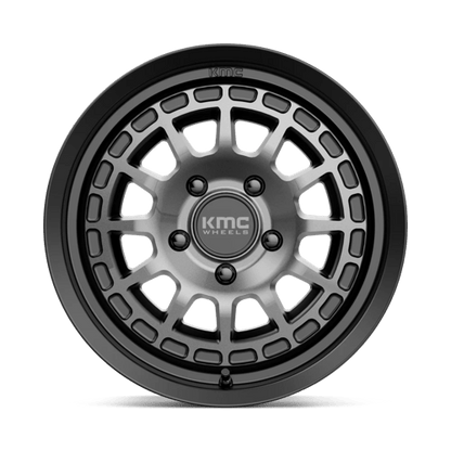 KMC | KM719 CANYON | 17.0x8.00 | 5X114.3 | 35 | SATIN BLACK W/ GRAY TINT