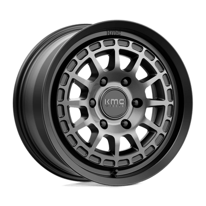 KMC | KM719 CANYON | 17.0x8.00 | 6X139.7 | 35 | SATIN BLACK W/ GRAY TINT