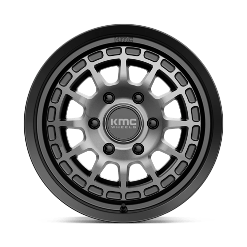 KMC | KM719 CANYON | 17.0x8.00 | 6X139.7 | 35 | SATIN BLACK W/ GRAY TINT