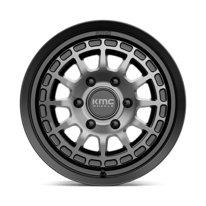 KMC | KM719 CANYON | 17.0x8.00 | 6X139.7 | 35 | SATIN BLACK W/ GRAY TINT