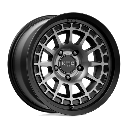 KMC | KM719 CANYON | 17.0x8.50 | 5X127 | 0 | SATIN BLACK W/ GRAY TINT