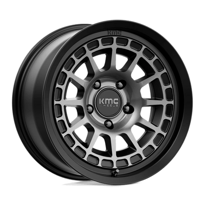 KMC | KM719 CANYON | 17.0x8.50 | 5X127 | 0 | SATIN BLACK W/ GRAY TINT