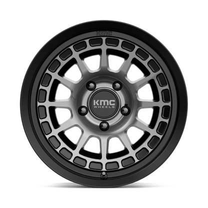 KMC | KM719 CANYON | 17.0x8.50 | 5X127 | 0 | SATIN BLACK W/ GRAY TINT