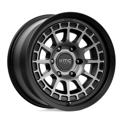 KMC | KM719 CANYON | 17.0x8.50 | 6X139.7 | 0 | SATIN BLACK W/ GRAY TINT