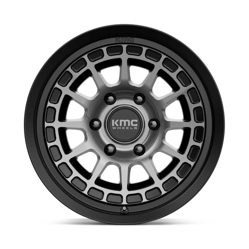 KMC | KM719 CANYON | 17.0x8.50 | 6X139.7 | 0 | SATIN BLACK W/ GRAY TINT
