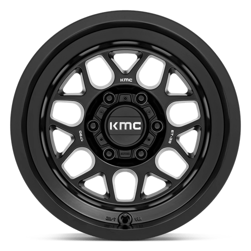 KMC | KM725 TERRA | 17.0x9.00 | 6X139.7 | -38 | SATIN BLACK