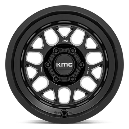 KMC | KM725 TERRA | 17.0x9.00 | 6X139.7 | -38 | SATIN BLACK