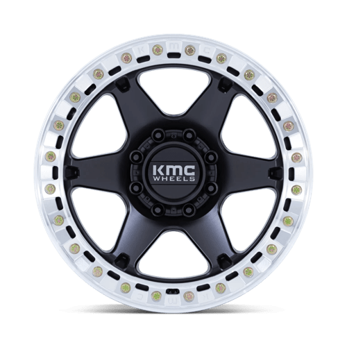 KMC | KM238 VI BEADLOCK | 20.0x10.00 | 6X139.7 | -48 | SATIN BLACK W/ MACHINED RING