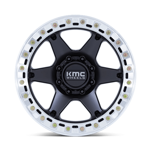 KMC | KM238 VI BEADLOCK | 20.0x10.00 | 8X165.1 | -48 | SATIN BLACK W/ MACHINED RING