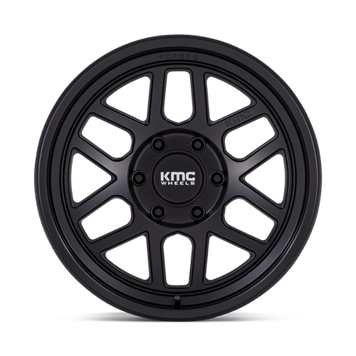 KMC | KM446 MESA FORGED MONOBLOCK | 18.0x9.00 | 6X135 | -12 | SATIN BLACK