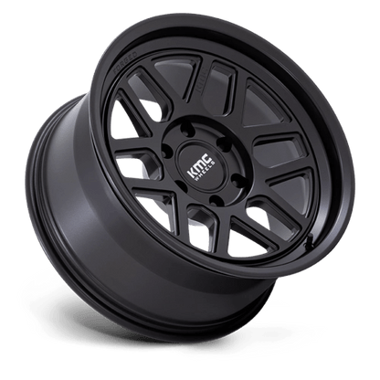 KMC | KM446 MESA FORGED MONOBLOCK | 18.0x9.00 | 6X135 | 0 | SATIN BLACK